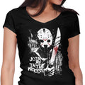Join Me in the Woods Women's V-Neck - Adult & Kids T-Shirts, Sweatshirts & Hoodies apparel design preview 1