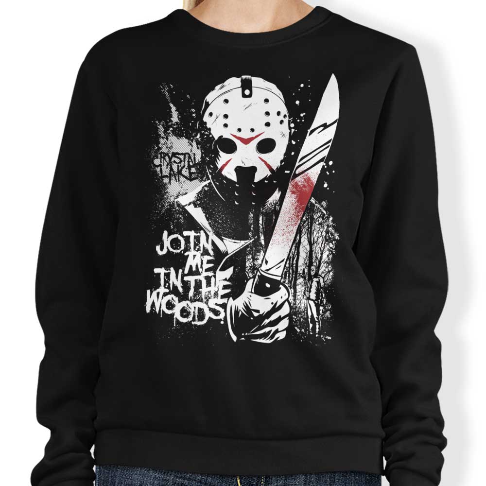 Join Me in the Woods - Adult & Kids T-Shirts, Sweatshirts & Hoodies apparel design preview 1