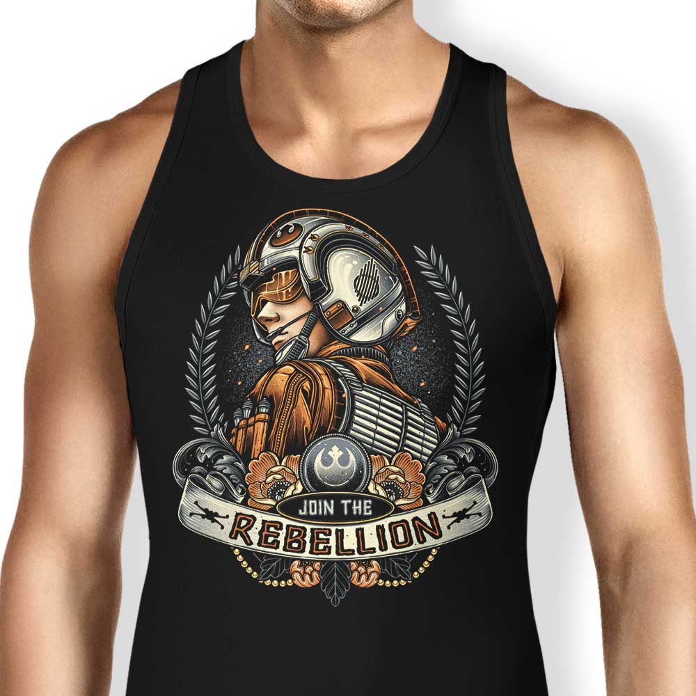 Join the Rebellion Tank Top - Adult & Kids T-Shirts, Sweatshirts & Hoodies apparel design preview 1