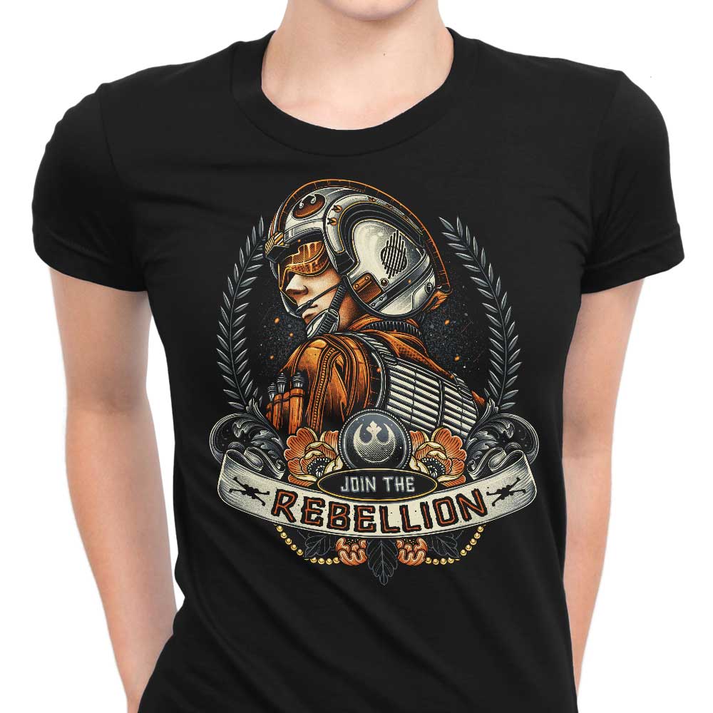 Join the Rebellion Women's Apparel - Adult & Kids T-Shirts, Sweatshirts & Hoodies apparel design preview 1