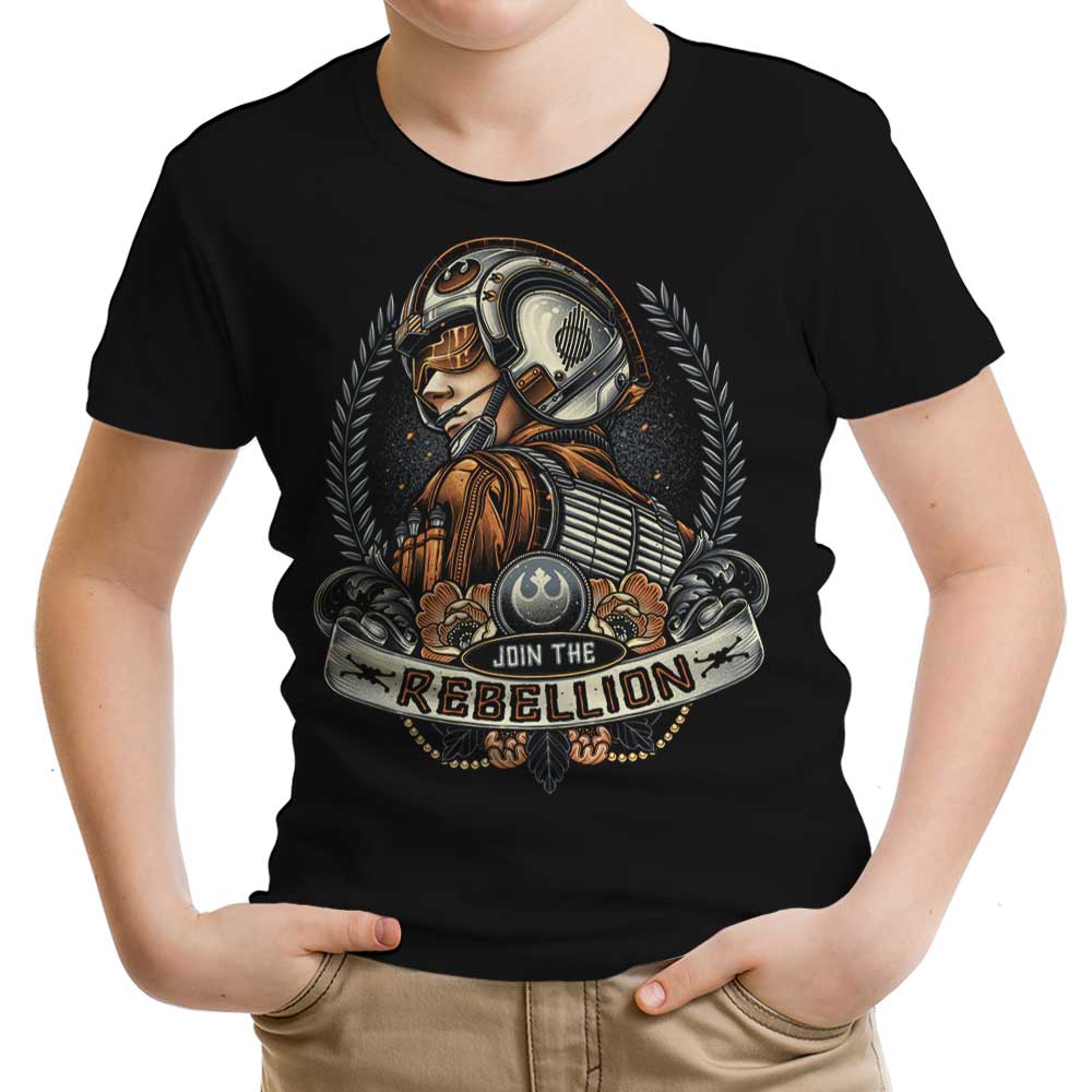 Join the Rebellion Youth Apparel - Adult & Kids T-Shirts, Sweatshirts & Hoodies apparel design preview 1