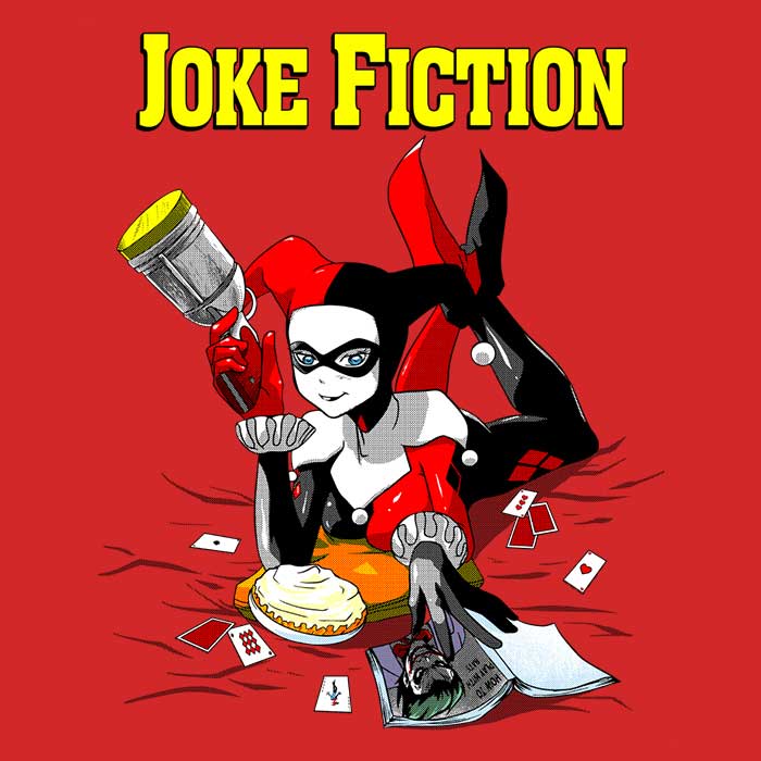 Joke Fiction Coasters - Adult & Kids T-Shirts, Sweatshirts & Hoodies apparel design preview 1