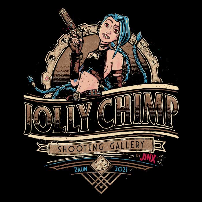 Jolly Chimp Coasters - Adult & Kids T-Shirts, Sweatshirts & Hoodies apparel design preview 1