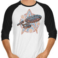 Journey to the Stars and Beyond 3/4 Sleeve Raglan - Adult & Kids T-Shirts, Sweatshirts & Hoodies apparel design preview 1