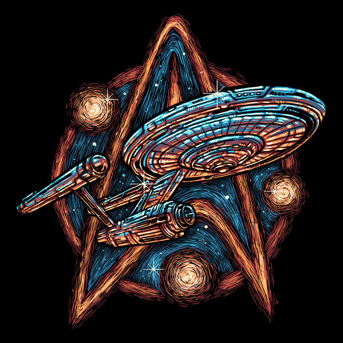 Journey to the Stars and Beyond Tank Top - Adult & Kids T-Shirts, Sweatshirts & Hoodies apparel design preview 2