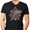 Journey to the Stars and Beyond Men's V-Neck - Adult & Kids T-Shirts, Sweatshirts & Hoodies apparel design preview 1