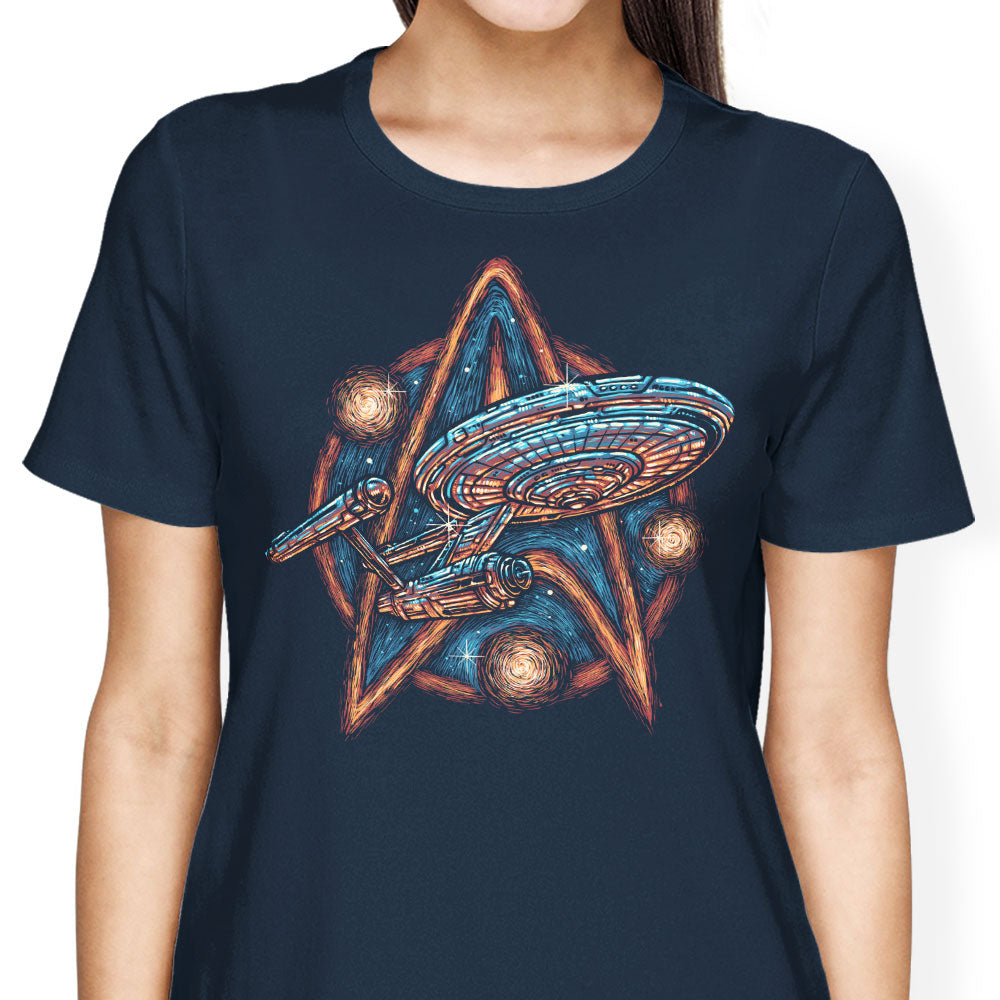 Journey to the Stars and Beyond Women's Apparel - Adult & Kids T-Shirts, Sweatshirts & Hoodies apparel design preview 2