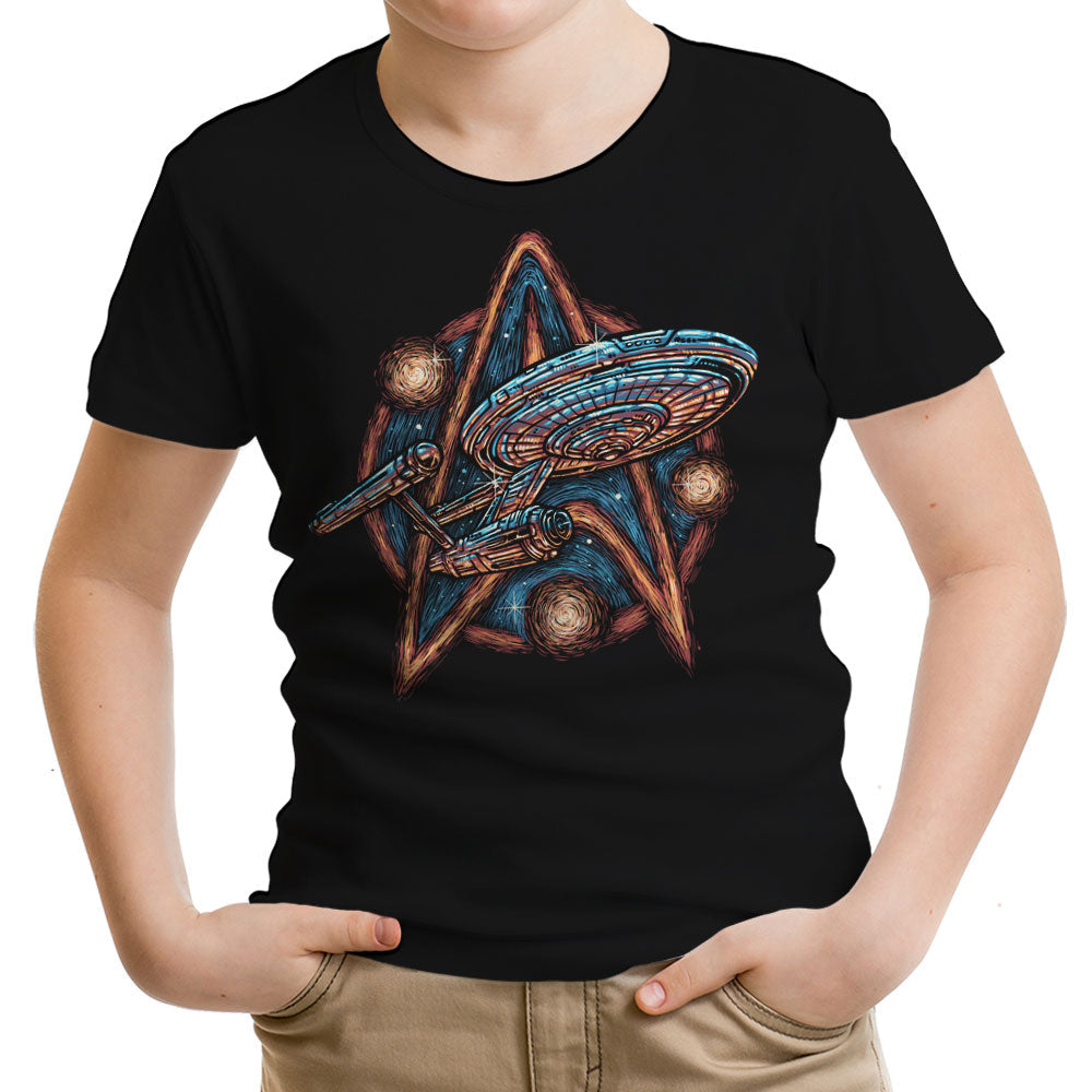Journey to the Stars and Beyond Youth Apparel - Adult & Kids T-Shirts, Sweatshirts & Hoodies apparel design preview 1