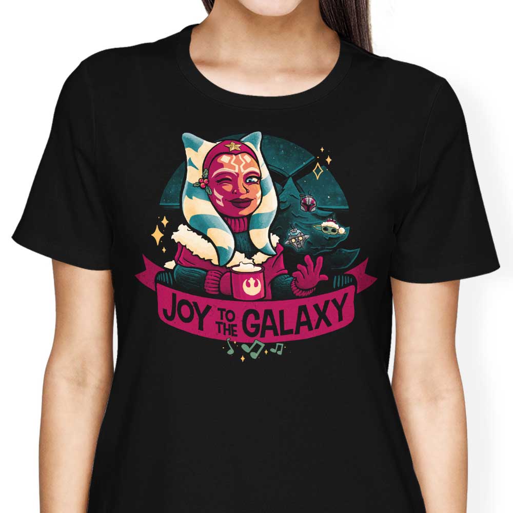 Joy to the Galaxy Women's Apparel - Adult & Kids T-Shirts, Sweatshirts & Hoodies apparel design preview 2