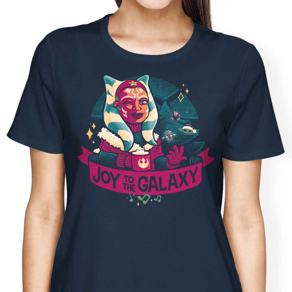 Joy to the Galaxy Women's Apparel - Adult & Kids T-Shirts, Sweatshirts & Hoodies apparel design preview 1