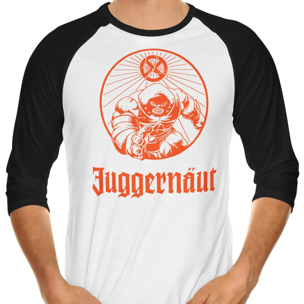Juggernaut 3/4 Sleeve Raglan - Adult & Kids T-Shirts, Sweatshirts & Hoodies apparel design preview 1