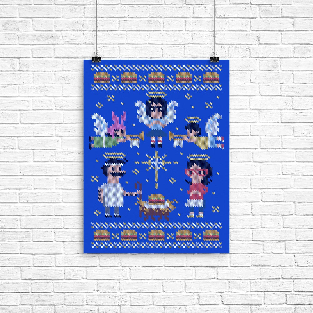 Juicy Delicious Christmas Poster - Adult & Kids T-Shirts, Sweatshirts & Hoodies apparel design preview 1