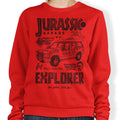 Jurassic Explorer - Adult & Kids T-Shirts, Sweatshirts & Hoodies apparel design preview 1