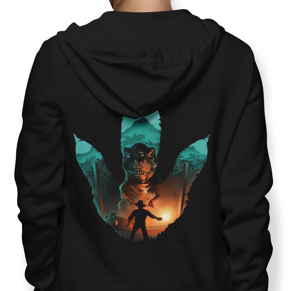 Jurassic Footprint - Adult & Kids T-Shirts, Sweatshirts & Hoodies apparel design preview 1