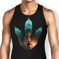 Jurassic Footprint Tank Top - Adult & Kids T-Shirts, Sweatshirts & Hoodies apparel design preview 1