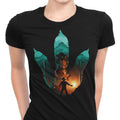 Jurassic Footprint Women's Apparel - Adult & Kids T-Shirts, Sweatshirts & Hoodies apparel design preview 1