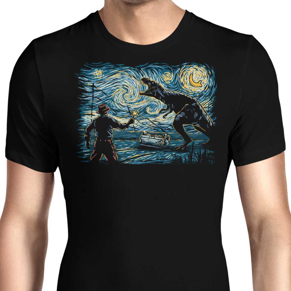 Jurassic Night Men's Apparel - Adult & Kids T-Shirts, Sweatshirts & Hoodies apparel design preview 1