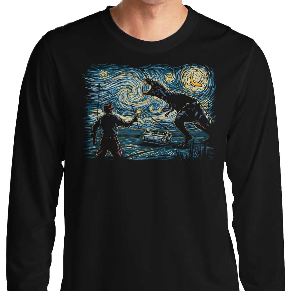 Jurassic Night - Adult & Kids T-Shirts, Sweatshirts & Hoodies apparel design preview 1