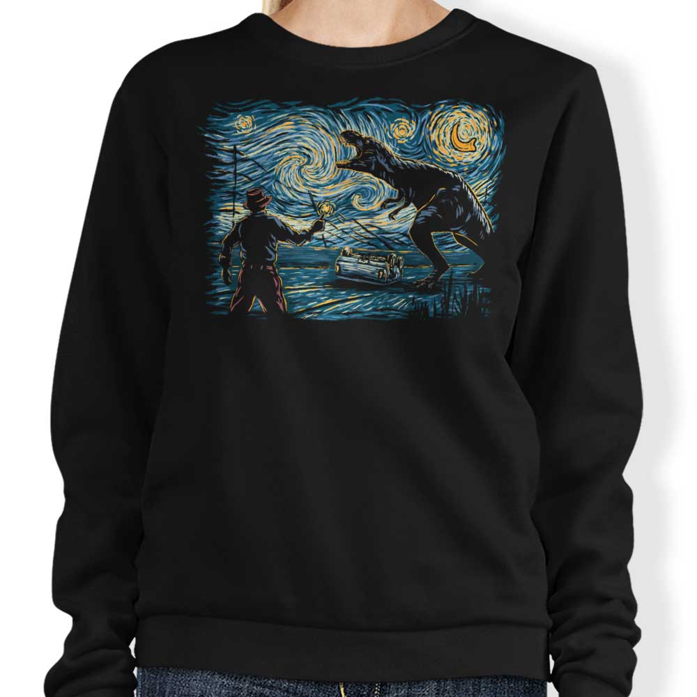 Jurassic Night - Adult & Kids T-Shirts, Sweatshirts & Hoodies apparel design preview 1