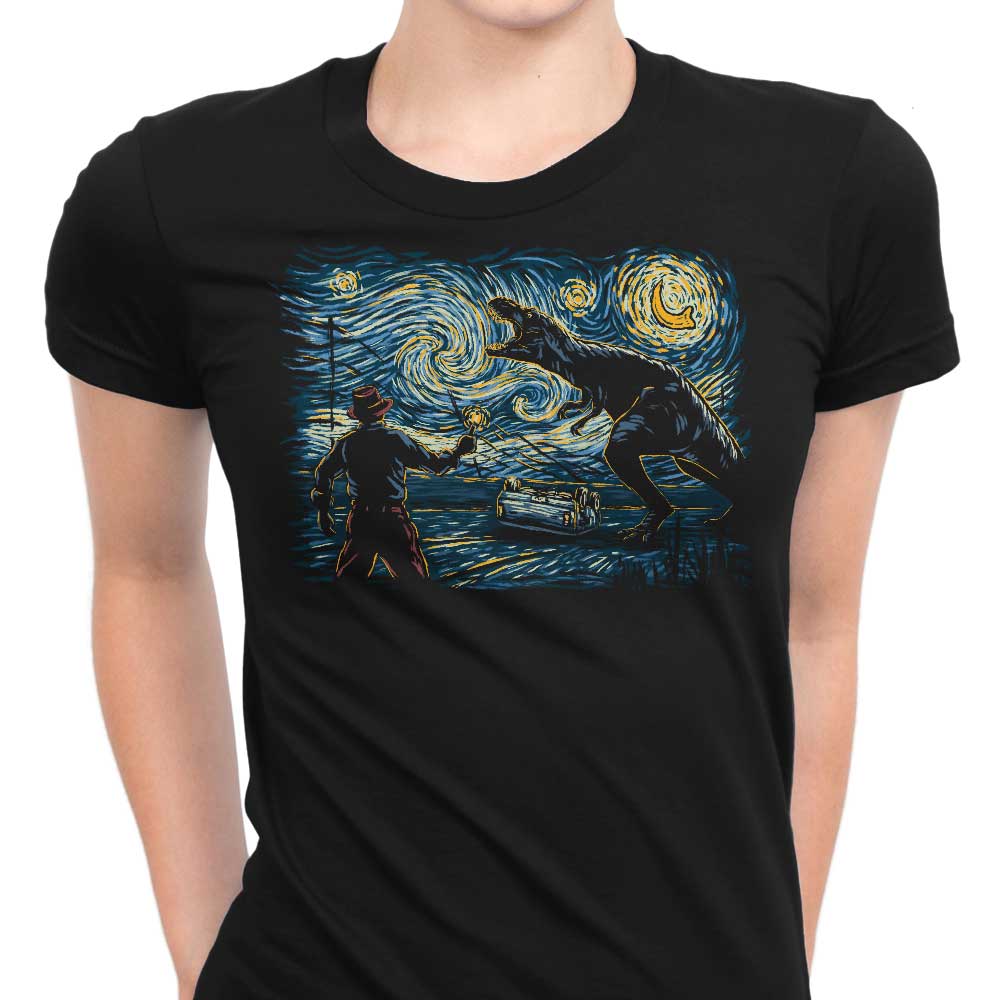 Jurassic Night Women's Apparel - Adult & Kids T-Shirts, Sweatshirts & Hoodies apparel design preview 1