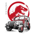Jurassic Sumi-e Coasters - Adult & Kids T-Shirts, Sweatshirts & Hoodies apparel design preview 1