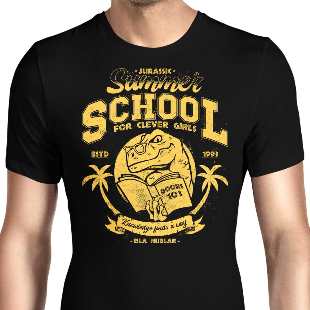 Jurassic Summer School Men's Apparel - Adult & Kids T-Shirts, Sweatshirts & Hoodies apparel design preview 1