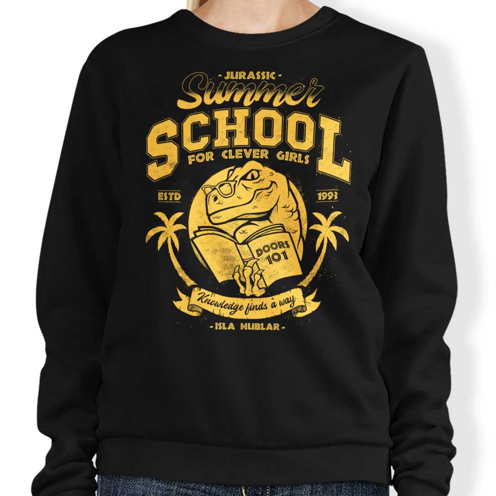 Jurassic Summer School - Adult & Kids T-Shirts, Sweatshirts & Hoodies apparel design preview 1