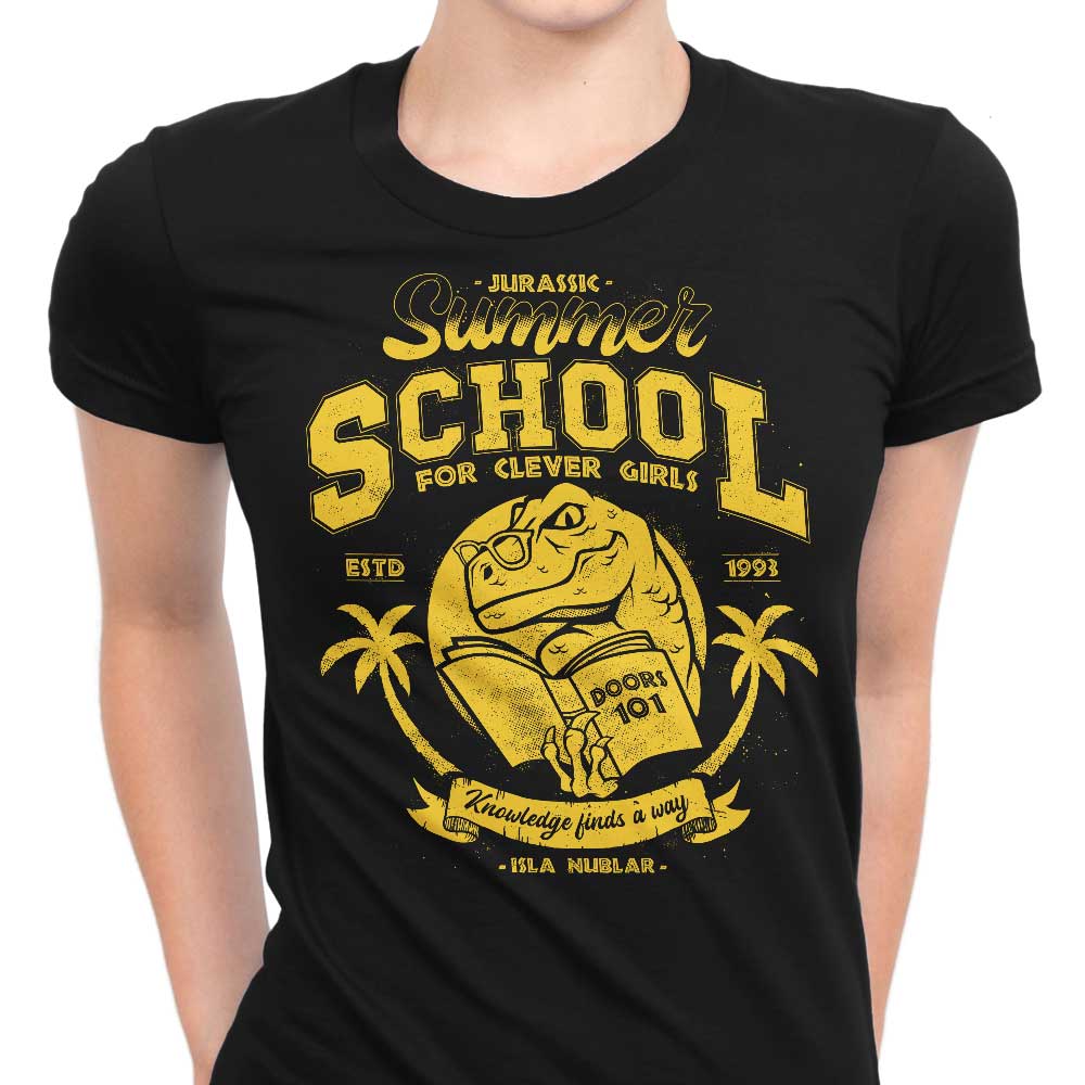 Jurassic Summer School Women's Apparel - Adult & Kids T-Shirts, Sweatshirts & Hoodies apparel design preview 1