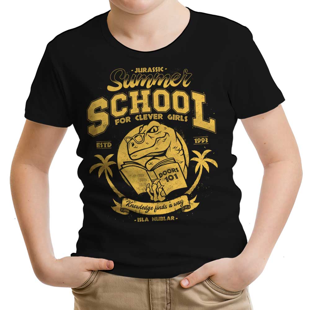 Jurassic Summer School Youth Apparel - Adult & Kids T-Shirts, Sweatshirts & Hoodies apparel design preview 1