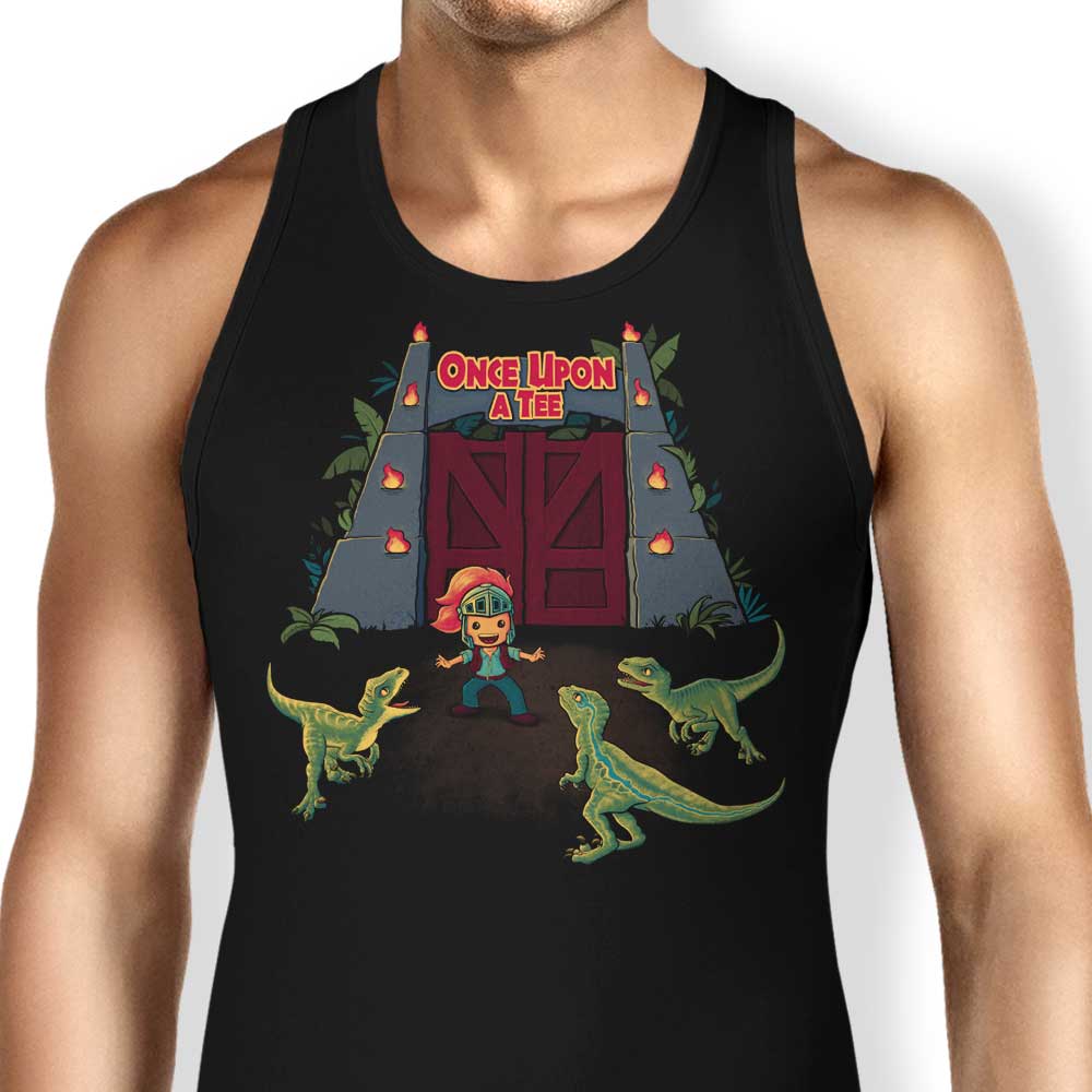 Jurassic Teerion Tank Top - Adult & Kids T-Shirts, Sweatshirts & Hoodies apparel design preview 1