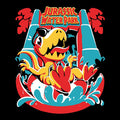 Jurassic Water Park Coasters - Adult & Kids T-Shirts, Sweatshirts & Hoodies apparel design preview 1