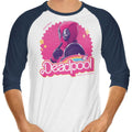 Just a Merc 3/4 Sleeve Raglan - Adult & Kids T-Shirts, Sweatshirts & Hoodies apparel design preview 1