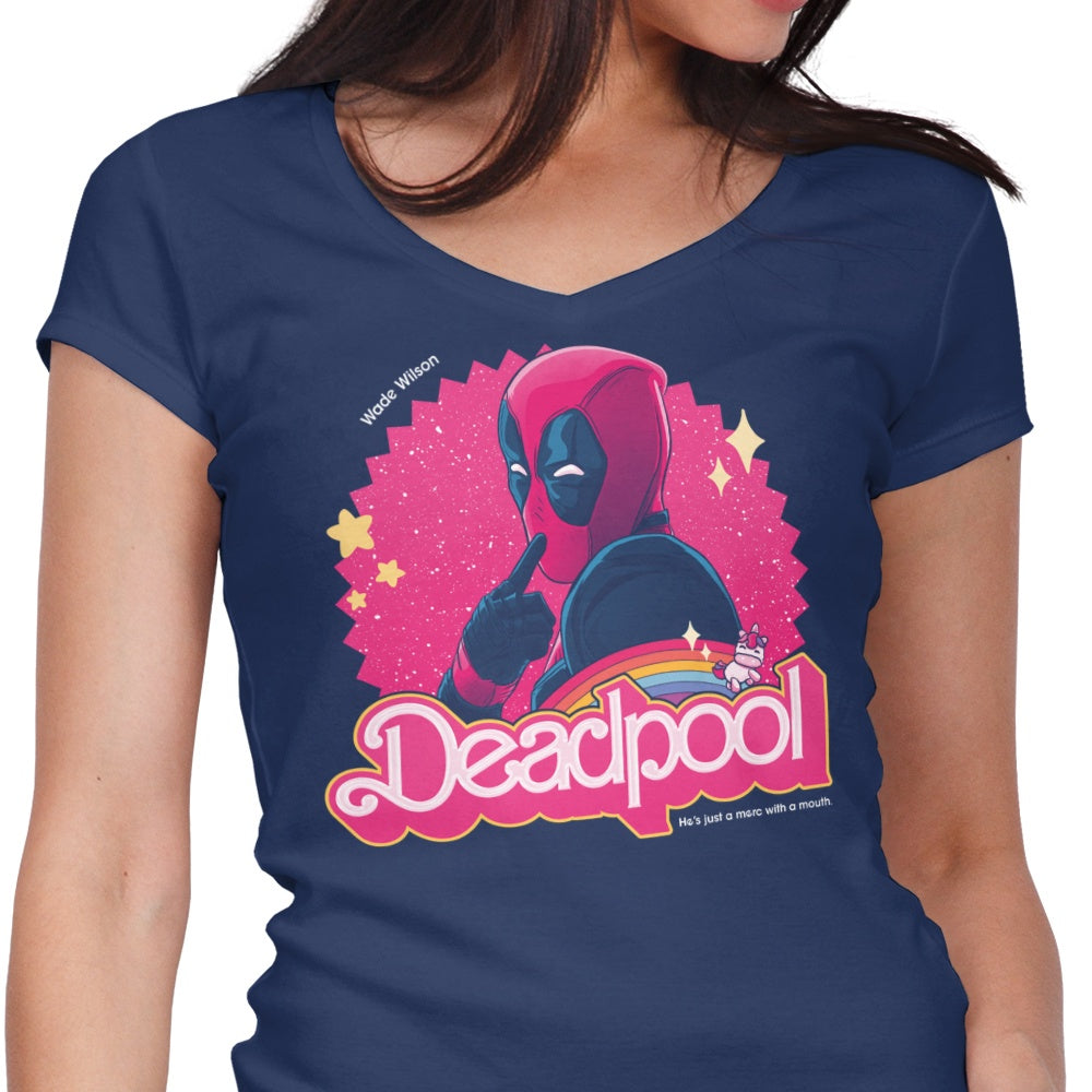 Just a Merc Women's V-Neck - Adult & Kids T-Shirts, Sweatshirts & Hoodies apparel design preview 1