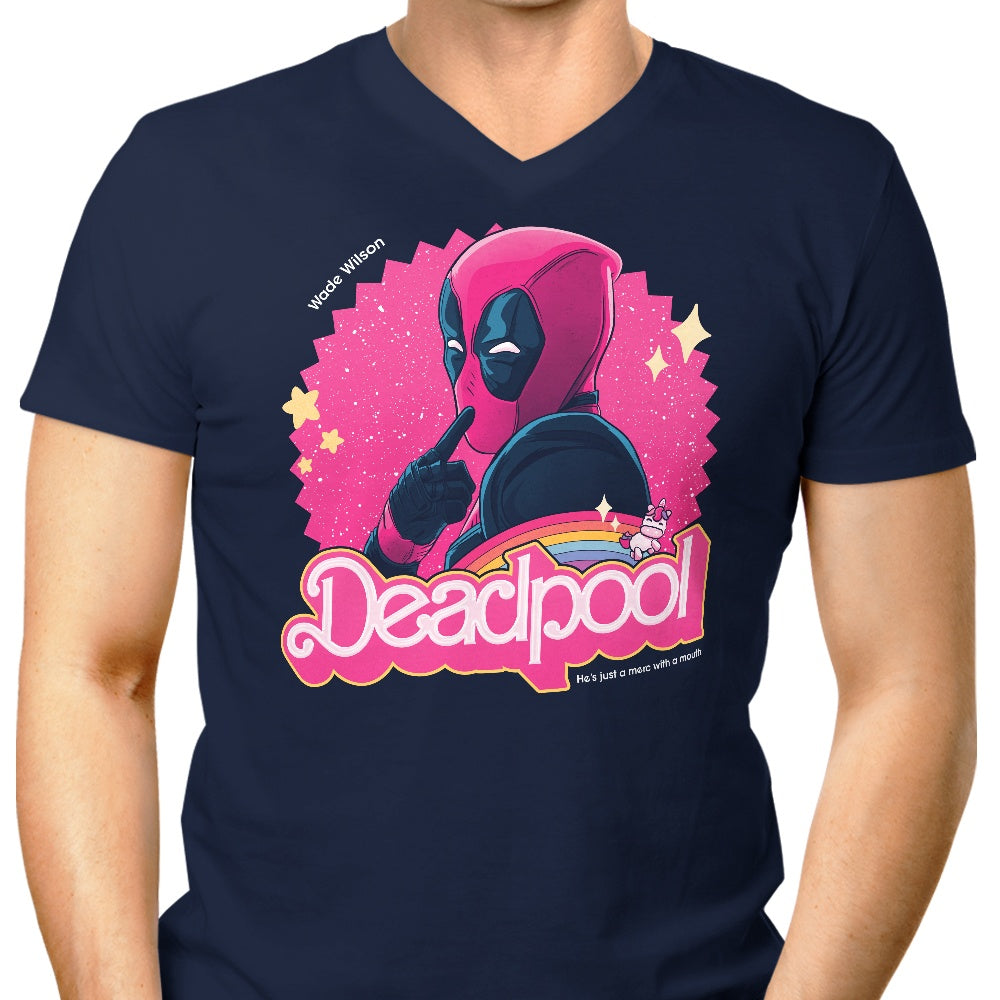 Just a Merc Men's V-Neck - Adult & Kids T-Shirts, Sweatshirts & Hoodies apparel design preview 1