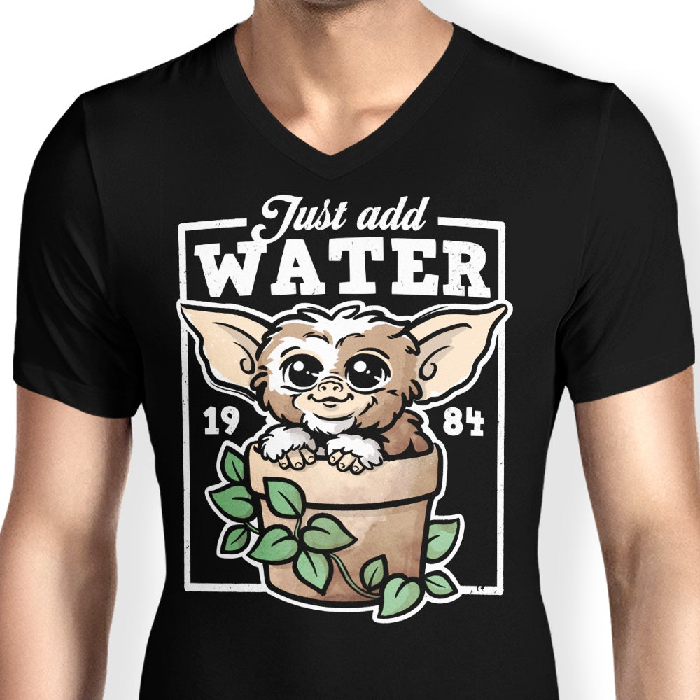 Just Add Water Men's V-Neck - Adult & Kids T-Shirts, Sweatshirts & Hoodies apparel design preview 2