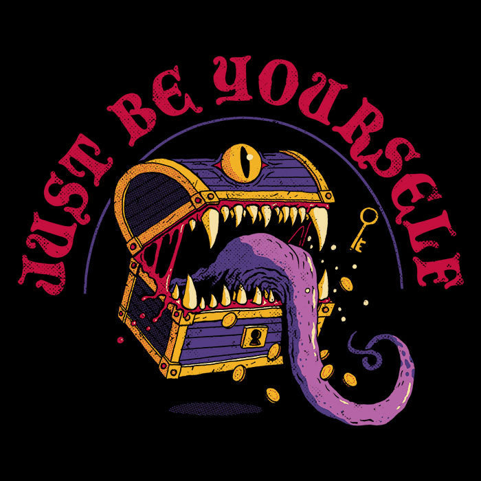 Just Be Yourself Men's Apparel - Adult & Kids T-Shirts, Sweatshirts & Hoodies apparel design preview 2