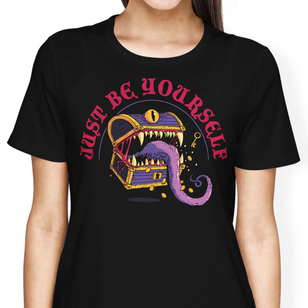 Just Be Yourself Women's Apparel - Adult & Kids T-Shirts, Sweatshirts & Hoodies apparel design preview 1