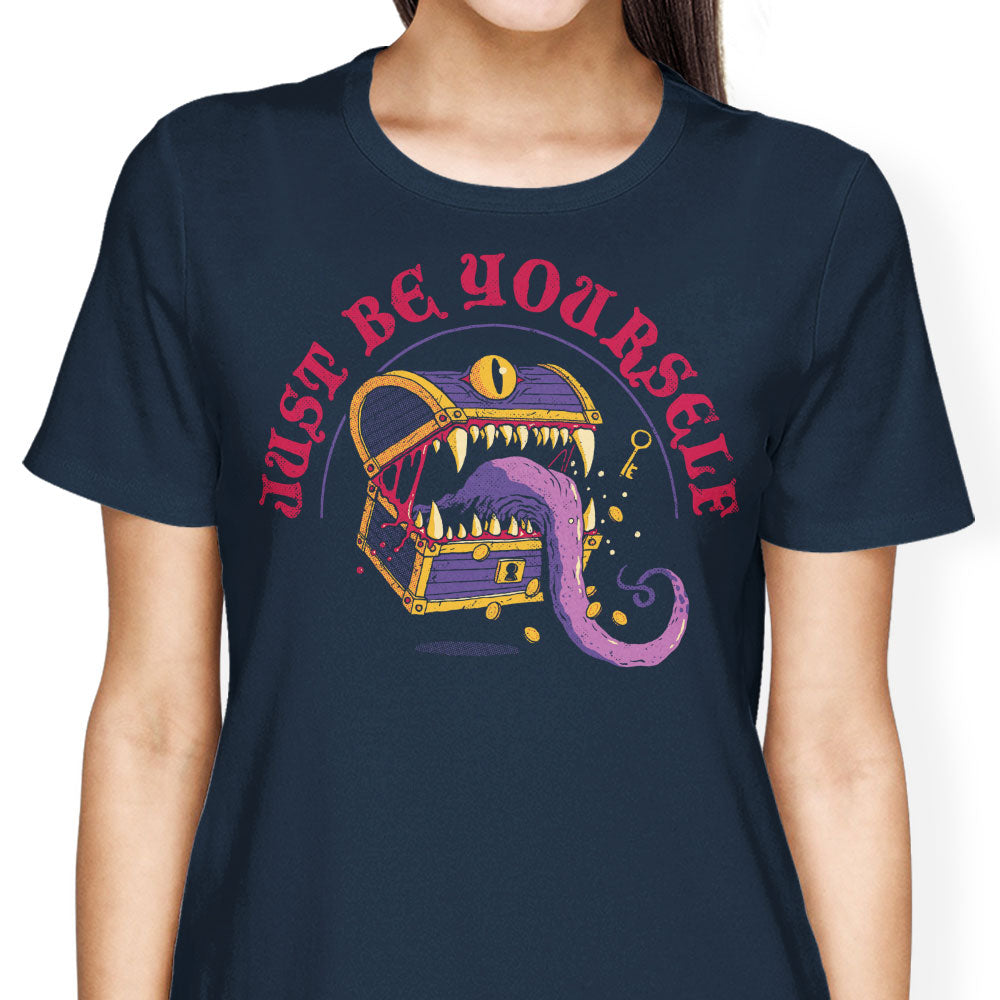 Just Be Yourself Women's Apparel - Adult & Kids T-Shirts, Sweatshirts & Hoodies apparel design preview 2