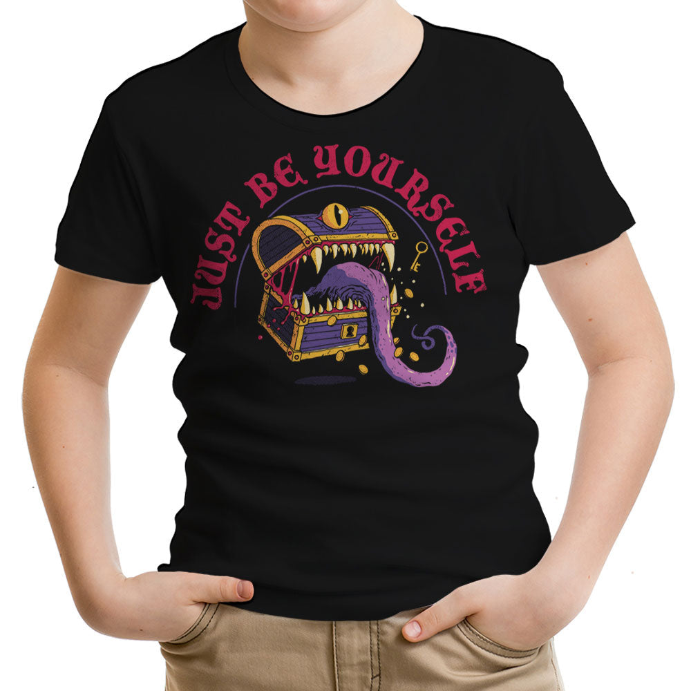 Just Be Yourself Youth Apparel - Adult & Kids T-Shirts, Sweatshirts & Hoodies apparel design preview 1