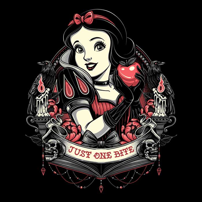 Just One Bite Coasters - Adult & Kids T-Shirts, Sweatshirts & Hoodies apparel design preview 1