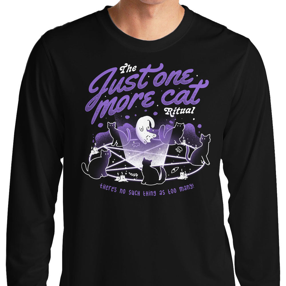 Just One More Cat - Adult & Kids T-Shirts, Sweatshirts & Hoodies apparel design preview 1
