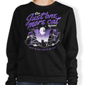 Just One More Cat - Adult & Kids T-Shirts, Sweatshirts & Hoodies apparel design preview 1