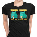 Just the Same Women's Apparel - Adult & Kids T-Shirts, Sweatshirts & Hoodies apparel design preview 1