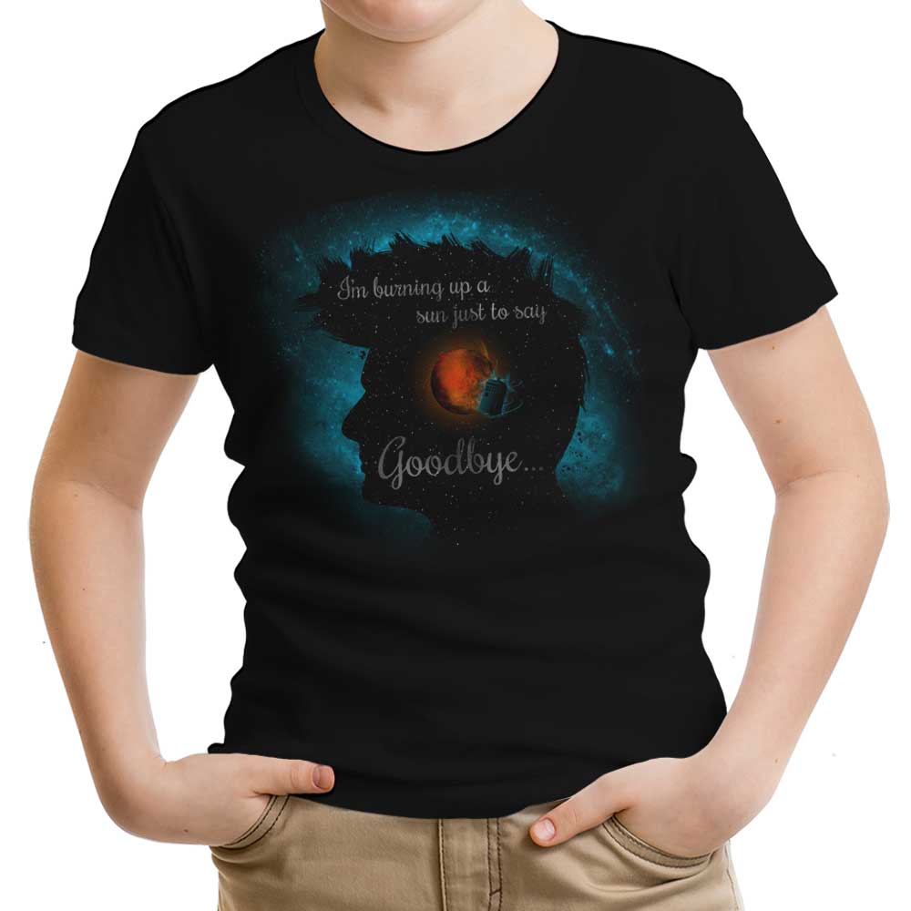 Just to Say Goodbye Youth Apparel - Adult & Kids T-Shirts, Sweatshirts & Hoodies apparel design preview 1