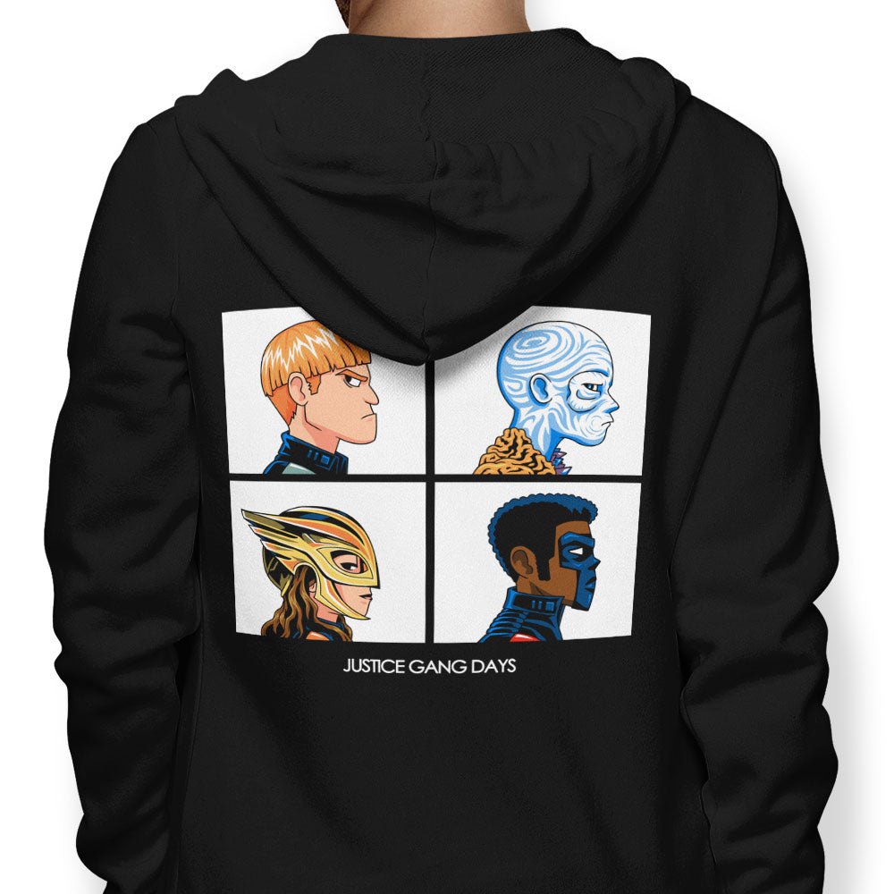 Justice Days - Adult & Kids T-Shirts, Sweatshirts & Hoodies apparel design preview 1