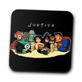 Justice Friends Coasters - Adult & Kids T-Shirts, Sweatshirts & Hoodies apparel design preview 1