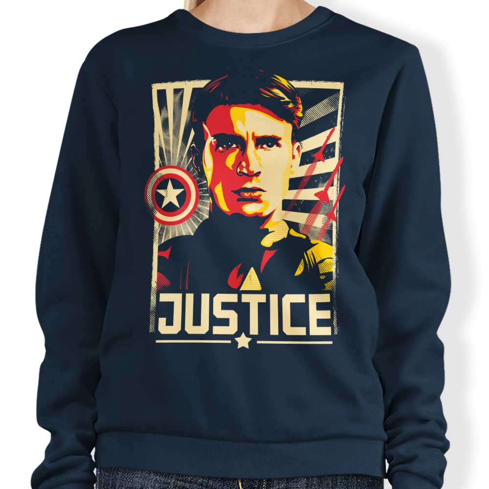 Justice - Adult & Kids T-Shirts, Sweatshirts & Hoodies apparel design preview 1