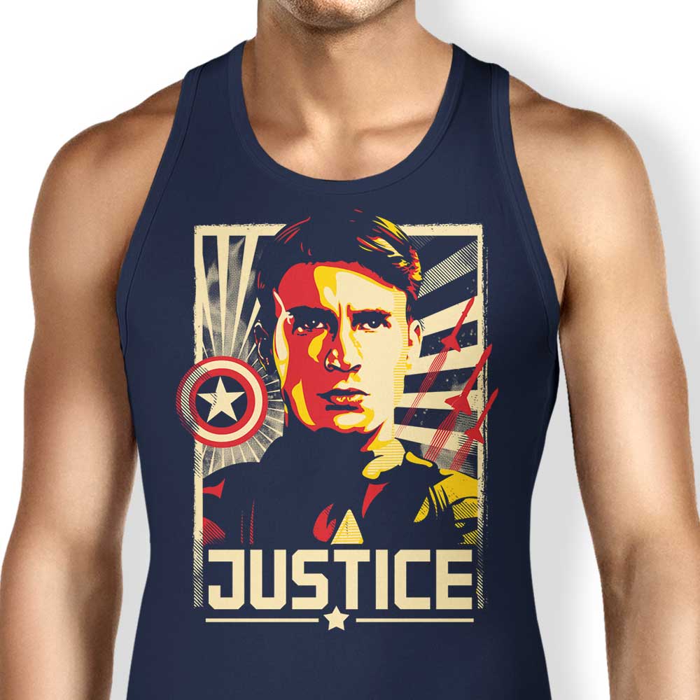 Justice Tank Top - Adult & Kids T-Shirts, Sweatshirts & Hoodies apparel design preview 1
