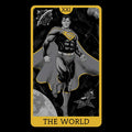 Justice Tarot: The World Coasters - Adult & Kids T-Shirts, Sweatshirts & Hoodies apparel design preview 1