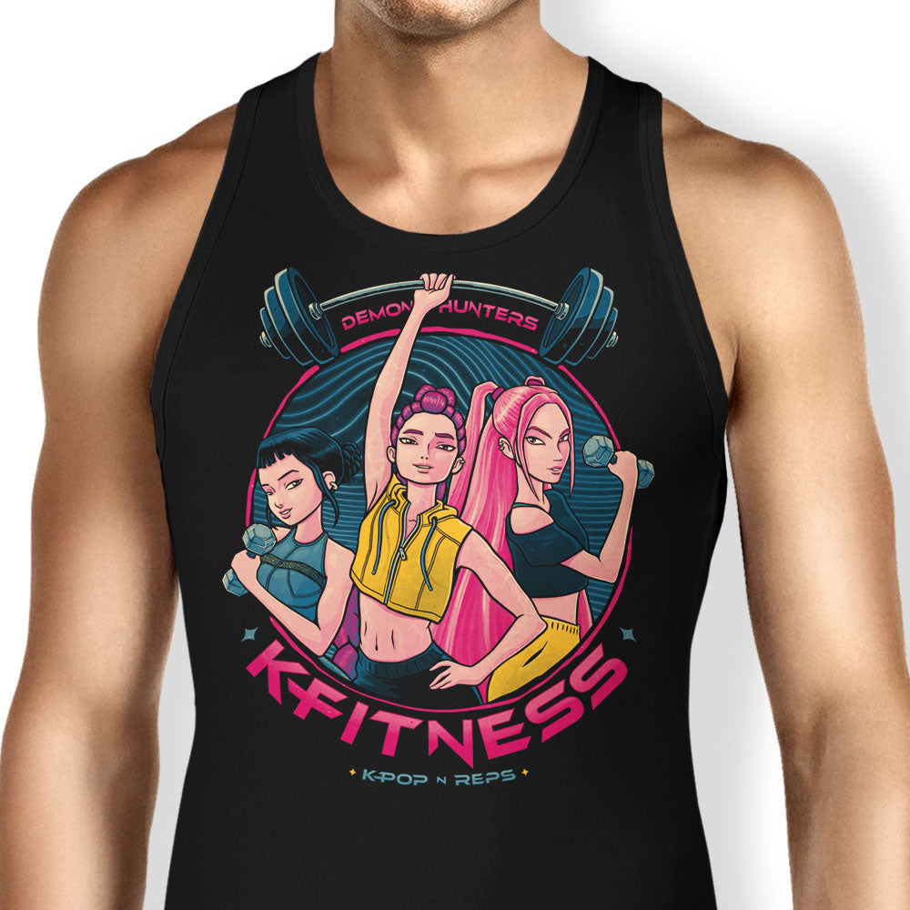 K-Fitness Tank Top - Adult & Kids T-Shirts, Sweatshirts & Hoodies apparel design preview 1